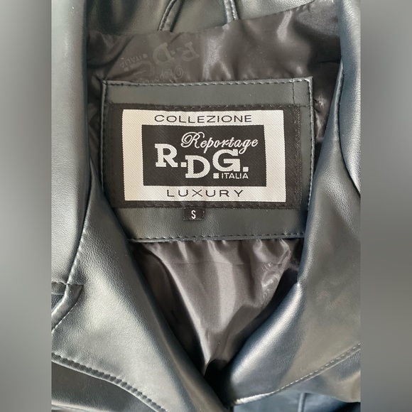 R.D.G Italia Luxury Leather Jacket - Picture 2 of 6